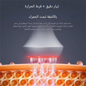 جهاز تجويف بالموجات فوق الصوتية احترافي 80 كيلو هرتز، ترددات راديوية 6 في 1، جهاز نحت الجسم، شاشة LED، مع 8 وسادات ليزر شفط الدهون