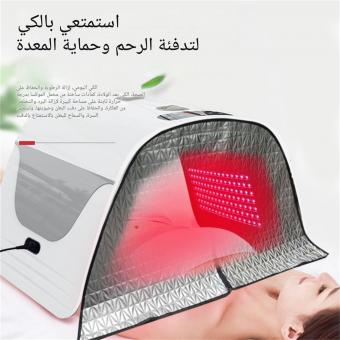 جهاز علاج بالضوء LED كبير الحجم، للوجه والجسم بالكامل، جهاز تقشير كهربائي، للاستخدام في الصالونات والمنتجعات الصحية، الأشعة تحت الحمراء 7 ألوان، قابل للطي