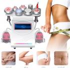 جهاز تجويف بالموجات فوق الصوتية احترافي 80 كيلو هرتز، 9 في 1، ترددات راديوية متعددة، جهاز نحت الجسم، مع 6 وسادات EMS