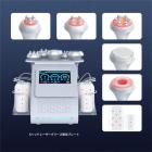 プロフェッショナル 80Khz 超音波キャビテーション マシン、6in1 ラジオ周波数、ボディ スリム、ボディ スカルプト、8 つの脂肪レーザー パッド付き