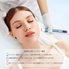 Dr. Pen Hydra Pen H5 電動マイクロニードリングダーマペン、EMS機能、10個ナノスクエアピンニードル付き