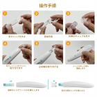 Dr. Pen Hydra H2 電動マイクロニードリングダーマペン、美容液アプリケーター、0.25mm/0.5mm/1.0mm/ナノスクエア/ナノラウンドの12ピンニードル2本付き