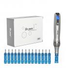 Dr.Pen M8s 電動マイクロニードリングダーマペン、12/18/24/36/42/ナノスクエア/ナノラウンドの2個の針入り