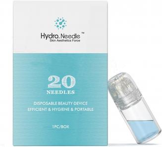 Hydraニードル 20ピン、美容液アプリケーター、針長1.5mm
