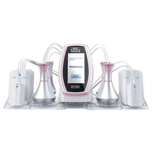 전문가용 80K 초음파 캐비테이션 머신, 6in1 무선 주파수 바디 슬리밍 조각 장치, 8개의 리포레이저 패드 포함