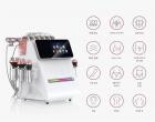 전문가용 80K 초음파 캐비테이션 머신, 11인1올인원 무선 주파수 바디 슬리밍 조각 장치, EMS 패드 6개