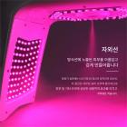 LED 광선 요법 기계 얼굴 관리 장치, 7가지 색상, 232개 광선 구슬, 나노 스팀 스프레이, EMS 패드 2개 포함, 접이식