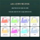 LED 광선 요법 기계 얼굴 관리 장치, 7가지 색상, 147개 빛 구슬, 접이식