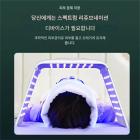 LED 광선 요법 기계 얼굴 관리 장치, 7가지 색상, 147개 빛 구슬, 접이식