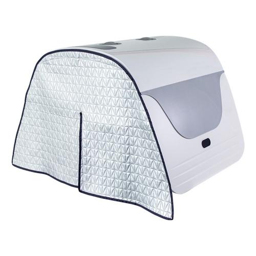 얼굴 및 전신용 대형 LED 광선 요법기, 살롱 및 스파용 전기 뜸기기, 적외선 7색, 접이식