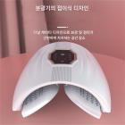 얼굴 관리 및 전신용 대형 LED 광선 요법기, 4가지 색상, 360개 광선 구슬, 조절 가능한 가열, 접이식