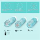Dr. Pen Hydra Pen H2 전기 마이크로니들링 데르마펜, 세럼 도포기, 10개 12핀 1.0mm 수용형 카트리지 포함