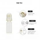 하이드라 롤러 64핀 세럼 도포기, 1.0mm 바늘 길이