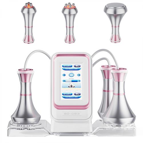 전문가용 80K 초음파 캐비테이션 머신, 지방 연소 및 전신 마사지를 위한 3인1 무선 주파수 바디 슬리밍 조각 장치