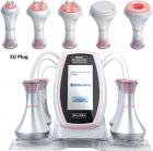 Professional 80K Ultrasonic Cavitation Machine, 5in1 Radio-frequency Body Slimming Sculpting Device for Fat Burn and Full Body Massage, EU Plug