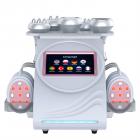 Professional 80K Ultrasonic Cavitation Machine, 6in1 Radio-frequency Body Slimming Sculpting Device, with 6 EMS Pads, US Plug