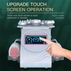 Professional 80K Ultrasonic Cavitation Machine, 6in1 Radio-frequency Body Slimming Sculpting Device, with 6 EMS Pads, US Plug