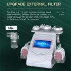 Professional 80K Ultrasonic Cavitation Machine, 6in1 Radio-frequency Body Slimming Sculpting Device, with 6 EMS Pads, US Plug