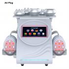 Professional 80K Ultrasonic Cavitation Machine, 6in1 Radio-frequency Body Slimming Sculpting Device, with 6 EMS Pads, AU Plug