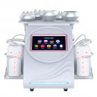 Professional 80K Ultrasonic Cavitation Machine, 6in1 Radio-frequency Body Slimming Sculpting Device, with 8 Lipolaser Pads, US Plug