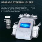 Professional 80K Ultrasonic Cavitation Machine, 6in1 Radio-frequency Body Slimming Sculpting Device, with 8 Lipolaser Pads, US Plug