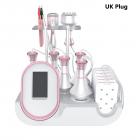 Professional 80K Ultrasonic Cavitation Machine, 9in1 Radio-frequency Body Slimming Sculpting Device, with 6 Lipolaser Pads, UK Plug