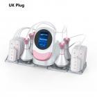 Professional 80K Ultrasonic Cavitation Machine, 6in1 Radio-frequency Body Slimming Sculpting Device, with 8 Lipolaser Pads, UK Plug