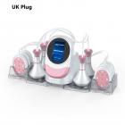 Professional 80K Ultrasonic Cavitation Machine, 6in1 Radio-frequency Body Slimming Sculpting Device, with 6 EMS Pads, UK Plug