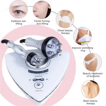 3 Pole & 6 Pole Radio-frequency Massager, for Face and Skin Lifting, Wrinkle Removal, US Plug