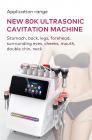 Professional 80K Ultrasonic Cavitation Machine, 11in1 All in One Radio-frequency Body Slimming Sculpting Device, with 6 EMS Pads, US Plug