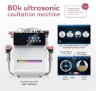 Professional 80K Ultrasonic Cavitation Machine, 11in1 All in One Radio-frequency Body Slimming Sculpting Device, with 6 EMS Pads, US Plug