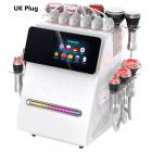 Professional 80K Ultrasonic Cavitation Machine, 11in1 All in One Radio-frequency Body Slimming Sculpting Device, with 6 Lipolaser Pads, UK Plug