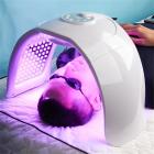 LED Light Therapy Machine Face Care Device, 7 Colors, 170 Light Beads, Nano Steam Spray, Foldable, US Plug