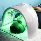 LED Light Therapy Machine Face Care Device, 7 Colors, 170 Light Beads, Nano Steam Spray, Foldable, US Plug