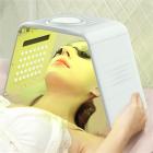 LED Light Therapy Machine Face Care Device, 7 Colors, 119 Light Beads, Foldable, US Plug