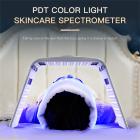 LED Light Therapy Machine Face Care Device, 7 Colors, 119 Light Beads, Foldable, US Plug
