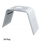 LED Light Therapy Machine Face Care Device, 7 Colors, 119 Light Beads, Foldable, UK Plug