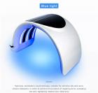 LED Light Therapy Machine Face Care Device, 7 Colors, 100 Light Beads, Foldable, US Plug