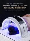 LED Light Therapy Machine Face Care Device, 7 Colors, 182 Light Beads, Foldable, US Plug
