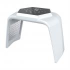 LED Light Therapy Machine Face Care Device, 7 Colors, 232 Light Beads, Nano Steam Spray, with 2 EMS Pads, Foldable, US Plug