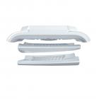 LED Light Therapy Machine Face Care Device, 7 Colors, 232 Light Beads, Nano Steam Spray, with 2 EMS Pads, Foldable, US Plug