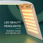 LED Light Therapy Machine Face Care Device, 7 Colors, 147 Light Beads, Foldable, US Plug
