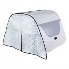 Large LED Light Therapy Machine for Face and Full Body, Electric Moxibustion Device for Salon and SPA Use, Infraded 7 Colors, Foldable, US Plug