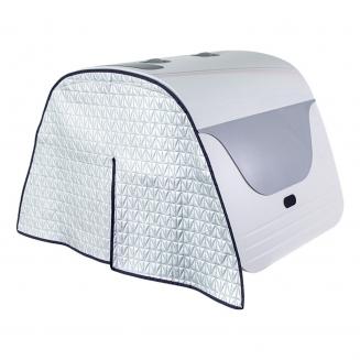 Large LED Light Therapy Machine for Face and Full Body, Electric Moxibustion Device for Salon and SPA Use, Infraded 7 Colors, Foldable, US Plug