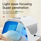 Large LED Light Therapy Machine for Face and Full Body, Electric Moxibustion Device for Salon and SPA Use, Infraded 7 Colors, Foldable, US Plug