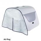 Large LED Light Therapy Machine for Face and Full Body, Electric Moxibustion Device for Salon and SPA Use, Infraded 7 Colors, Foldable, AU Plug