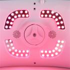 LED Light Therapy Machine Face Care Device, 7 Colors, 184 Light Beads, Nano Steam Spray, Foldable, US Plug