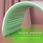 Large LED Light Therapy Machine for Face Care and Full Body, 4 Colors, 360 Light Beads, Adjustable Heated, Foldable, US Plug