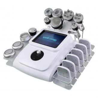 Professional 80K Ultrasonic Cavitation Machine, 11in1 All in One Radio-frequency Body Slimming Fat Burning Device, with 6 Lipolaser Pads, US Plug