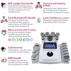 Professional 80K Ultrasonic Cavitation Machine, 11in1 All in One Radio-frequency Body Slimming Fat Burning Device, with 6 Lipolaser Pads, US Plug